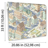 DecoratorsBest Notting Hill Blue Wallpaper