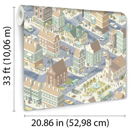 DecoratorsBest Notting Hill Blue Wallpaper