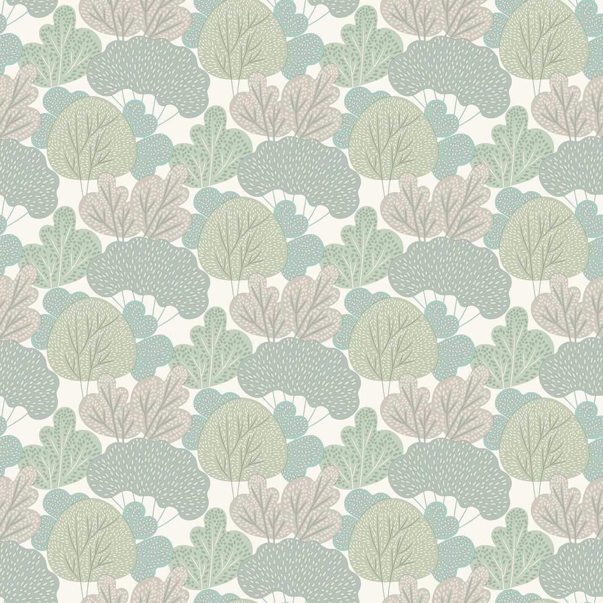 DecoratorsBest Little Woods Green Wallpaper