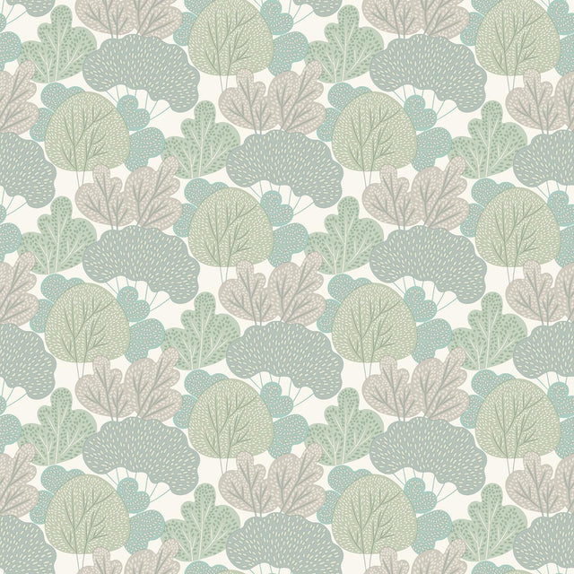 DecoratorsBest Little Woods Green Wallpaper