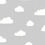 DecoratorsBest Clouds Grey Wallpaper