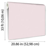 DecoratorsBest Fine Linen Pink Blush Wallpaper