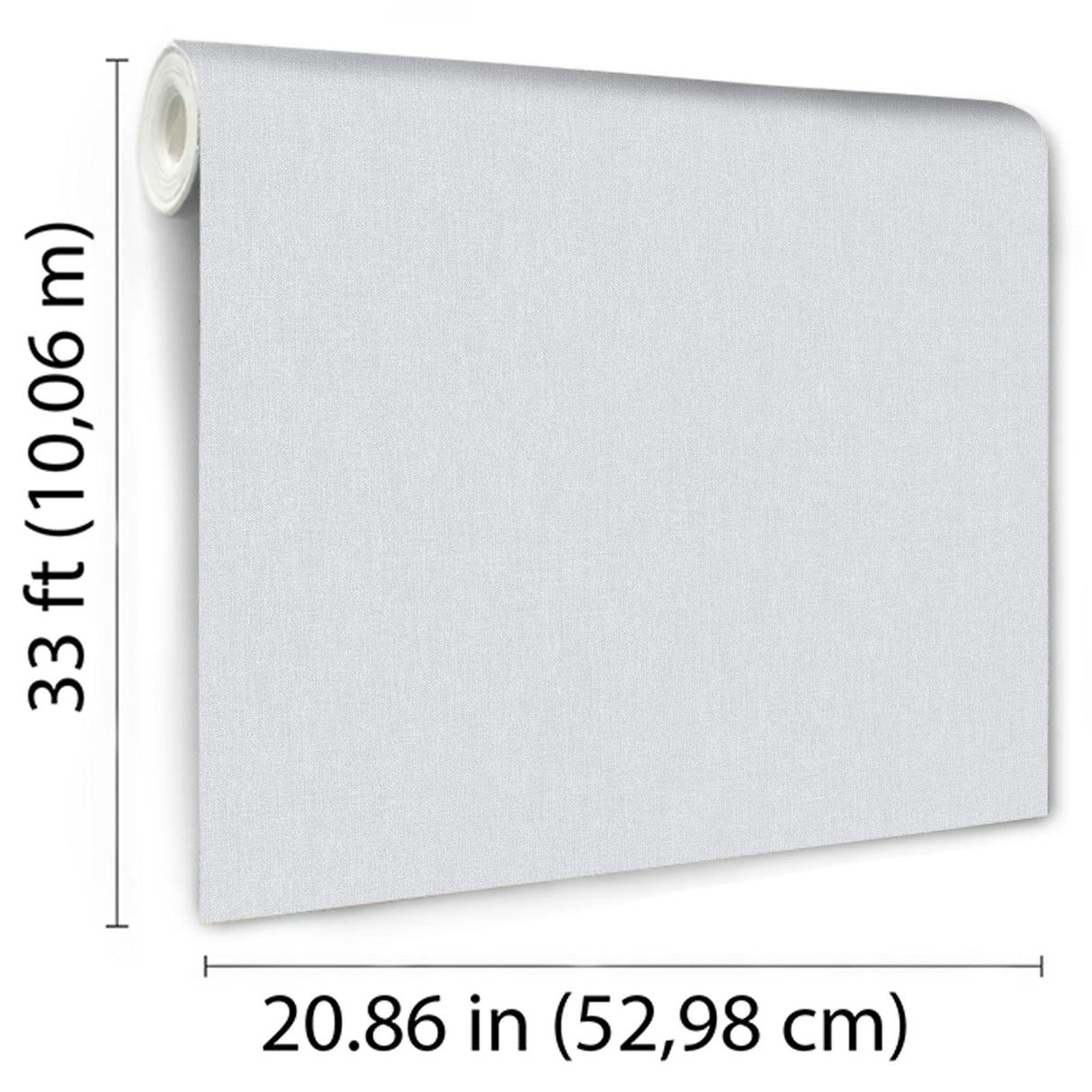 DecoratorsBest Fine Linen Grey Wallpaper