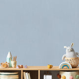 DecoratorsBest Fine Linen Blue Wallpaper