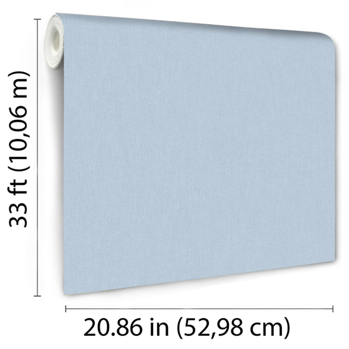 DecoratorsBest Fine Linen Blue Wallpaper