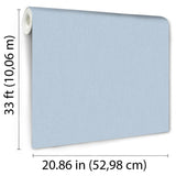 DecoratorsBest Fine Linen Blue Wallpaper
