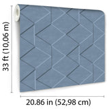 DecoratorsBest Origami Blue Wallpaper