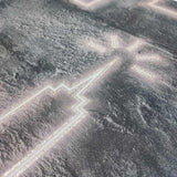 DecoratorsBest Neon City Skyline Pink Wallpaper