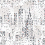 DecoratorsBest Matrix City Skyline Blush Wallpaper