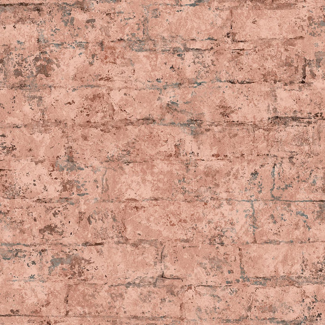 DecoratorsBest Distressed Bricks Rust Wallpaper