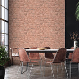 DecoratorsBest Distressed Bricks Rust Wallpaper