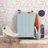 DecoratorsBest Distressed Bricks Multicolor Wallpaper