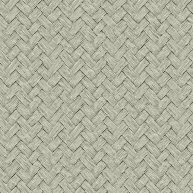 DecoratorsBest Faux Natural Weave Green Wallpaper