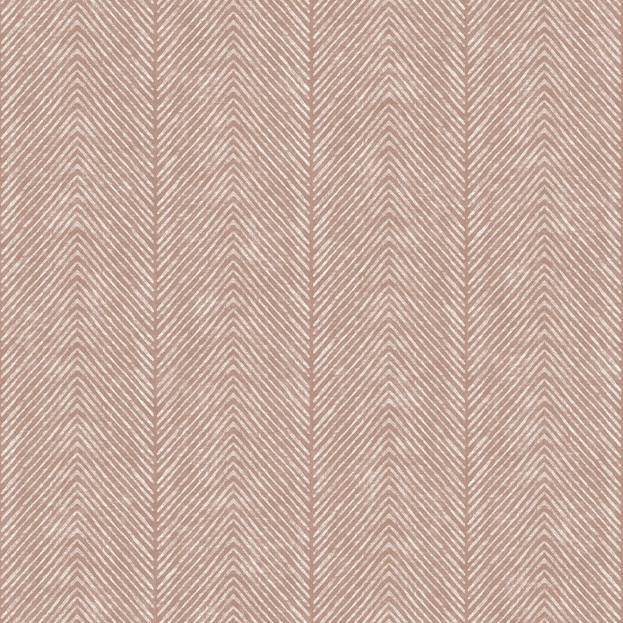 DecoratorsBest Nomad Herringbone Stripe Orange Wallpaper