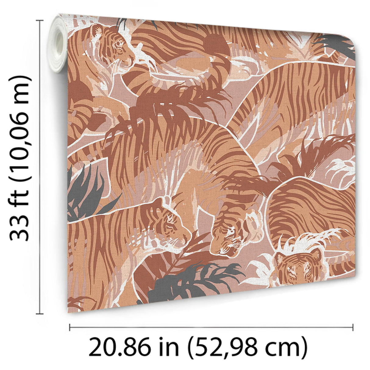 DecoratorsBest Tiger Squad Orange Wallpaper