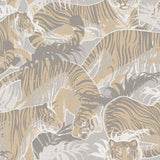 DecoratorsBest Tiger Squad Beige Wallpaper