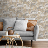 DecoratorsBest Tiger Squad Beige Wallpaper