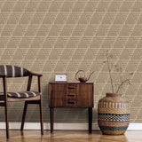 DecoratorsBest Rope Weave Diamond Beige Wallpaper