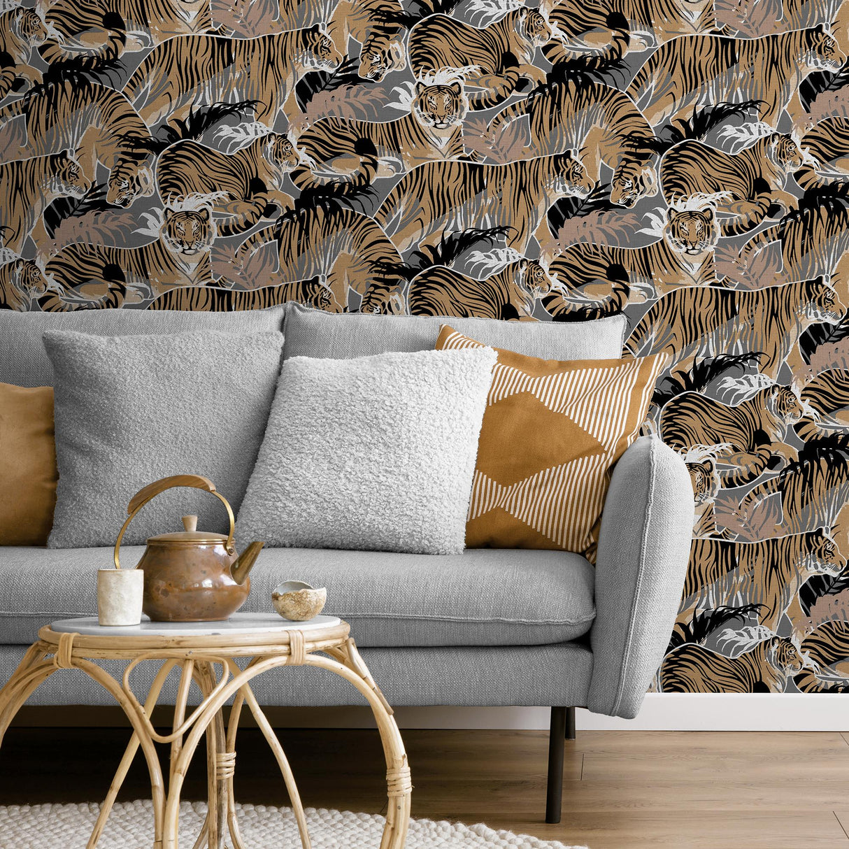 DecoratorsBest Tiger Squad Terra Noir Wallpaper