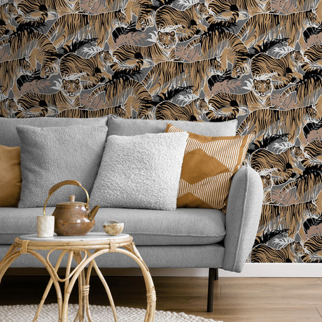 DecoratorsBest Tiger Squad Terra Noir Wallpaper