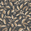 DecoratorsBest Tranquil Leafy Vine Black & Beige Wallpaper