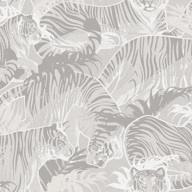 DecoratorsBest Tiger Squad Grey Wallpaper