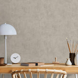 DecoratorsBest Makoba Horizontal Texture Grey Taupe Wallpaper