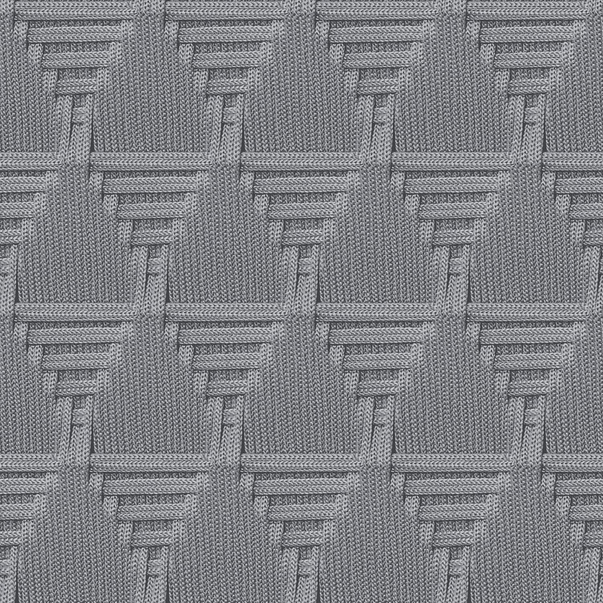 DecoratorsBest Rope Weave Diamond Dark Grey Wallpaper