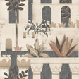 DecoratorsBest Mediterranean Villa Garden Grey Wallpaper