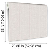 DecoratorsBest Nomad Herringbone Stripe Greyish Beige Wallpaper