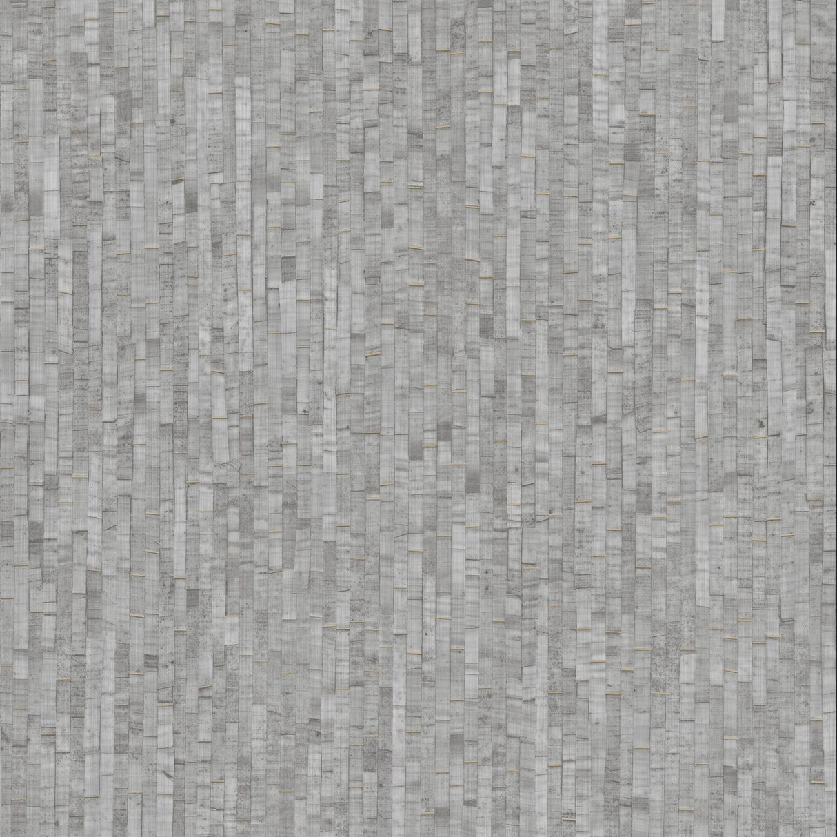 DecoratorsBest Faux Natural Straw Light Grey Wallpaper