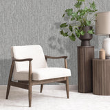 DecoratorsBest Faux Natural Straw Light Grey Wallpaper