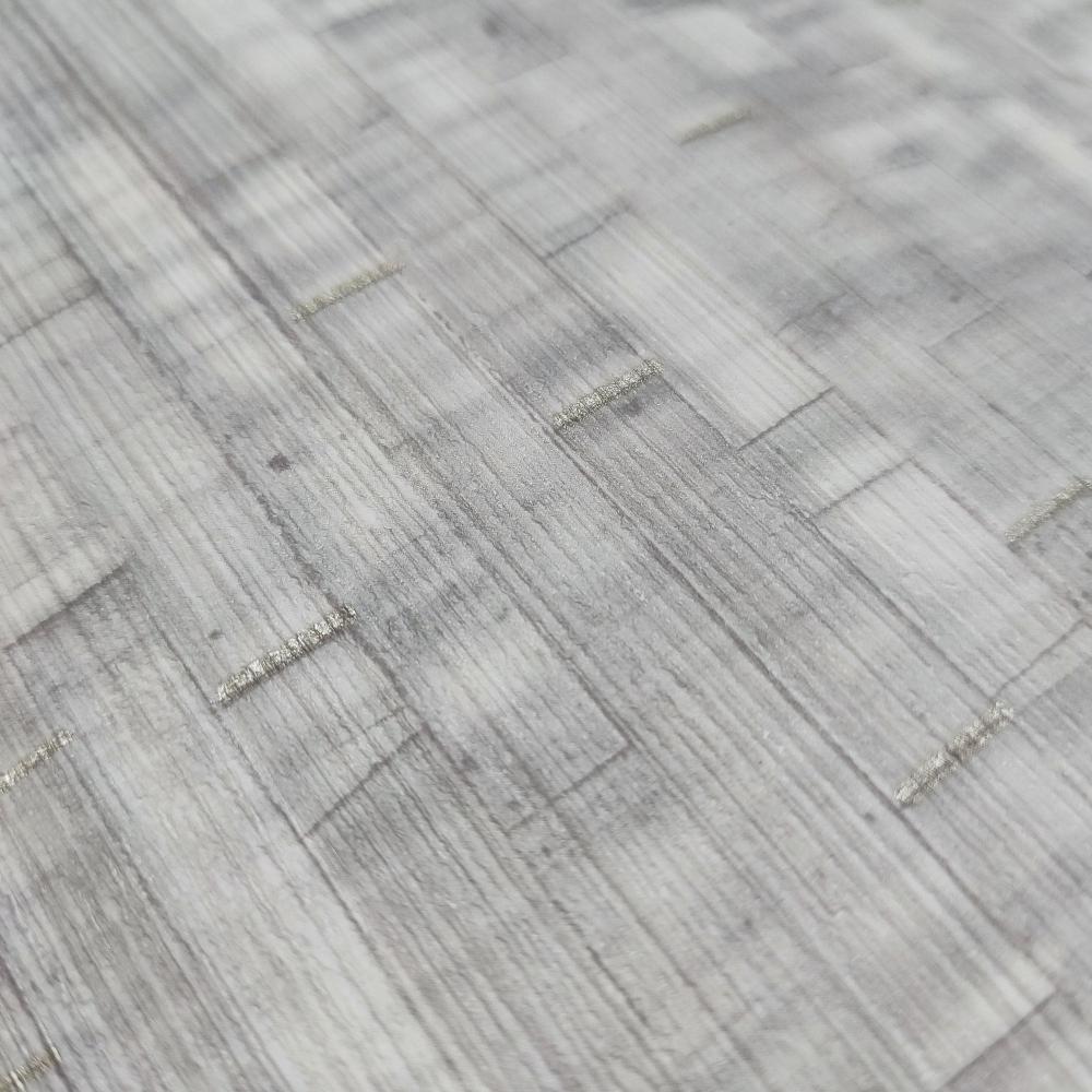 DecoratorsBest Faux Natural Straw Light Grey Wallpaper