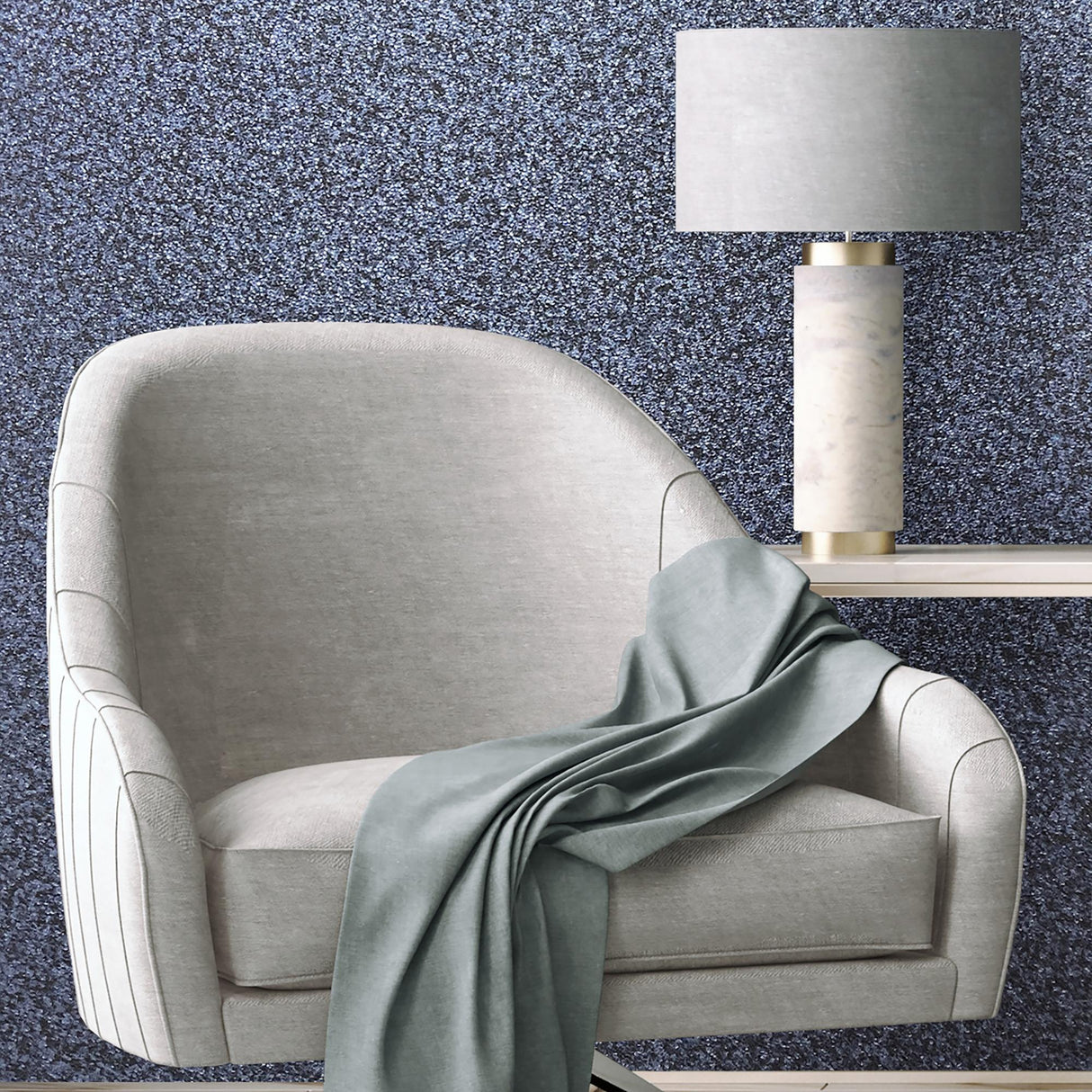 DecoratorsBest Glitter Night Sky Wallpaper