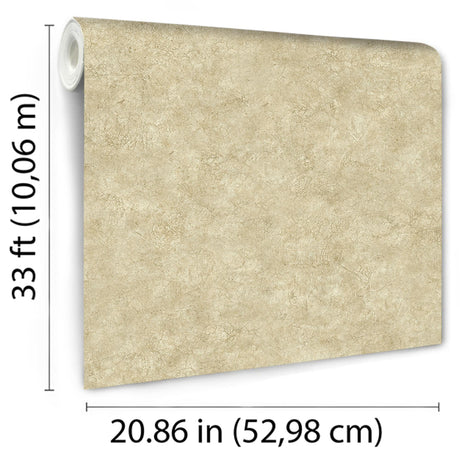 DecoratorsBest Embossed Crackled Texture Earthy Yellow Wallpaper