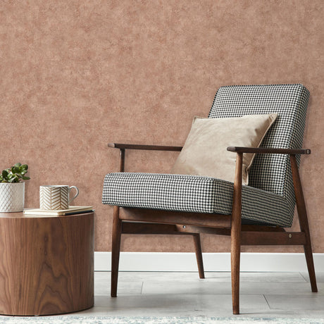 DecoratorsBest Embossed Crackled Texture Terracotta Wallpaper