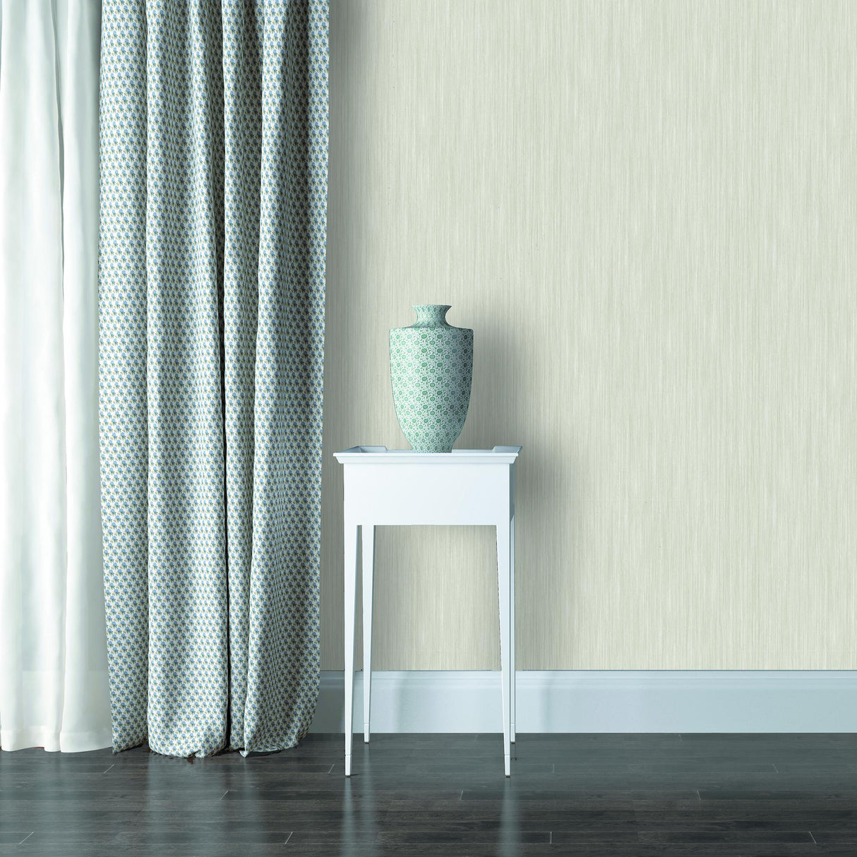 DecoratorsBest Fine Textured Stria Beige Wallpaper