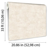 DecoratorsBest Glitter-Infused Linen Texture Beige Wallpaper