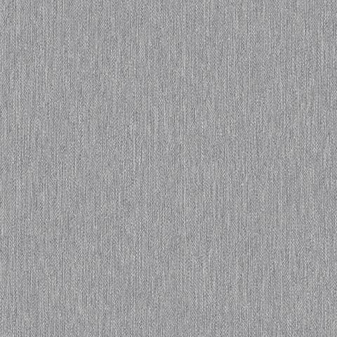 DecoratorsBest Faux Fine Wool Mid Grey Wallpaper