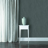 DecoratorsBest Fine Textured Stria Anthracite Wallpaper