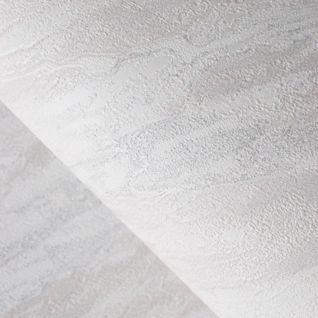 DecoratorsBest Luxe Marble with Glint Dust White Wallpaper