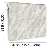 DecoratorsBest Luxe Marble with Glint Dust Natural Wallpaper