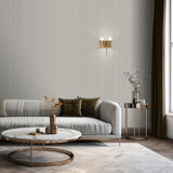 DecoratorsBest Glint Stria Stripe Beige Wallpaper