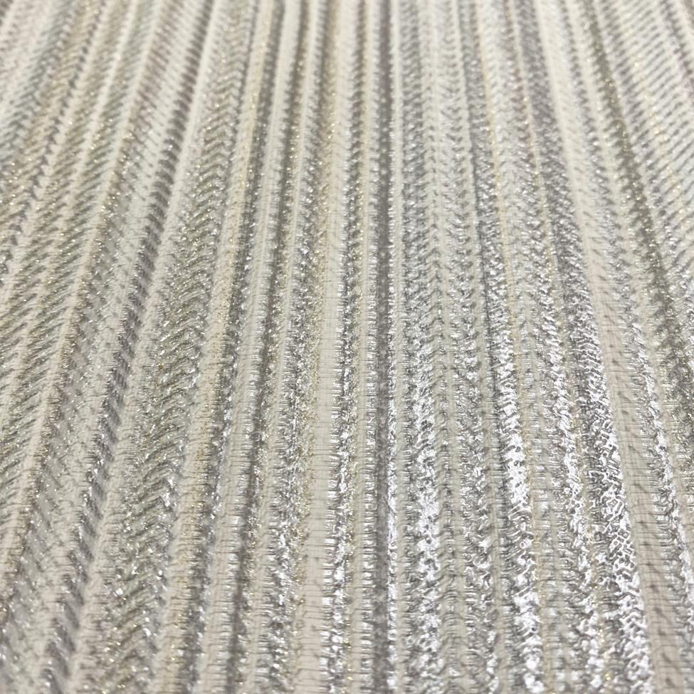 DecoratorsBest Glint Stria Stripe Beige Wallpaper