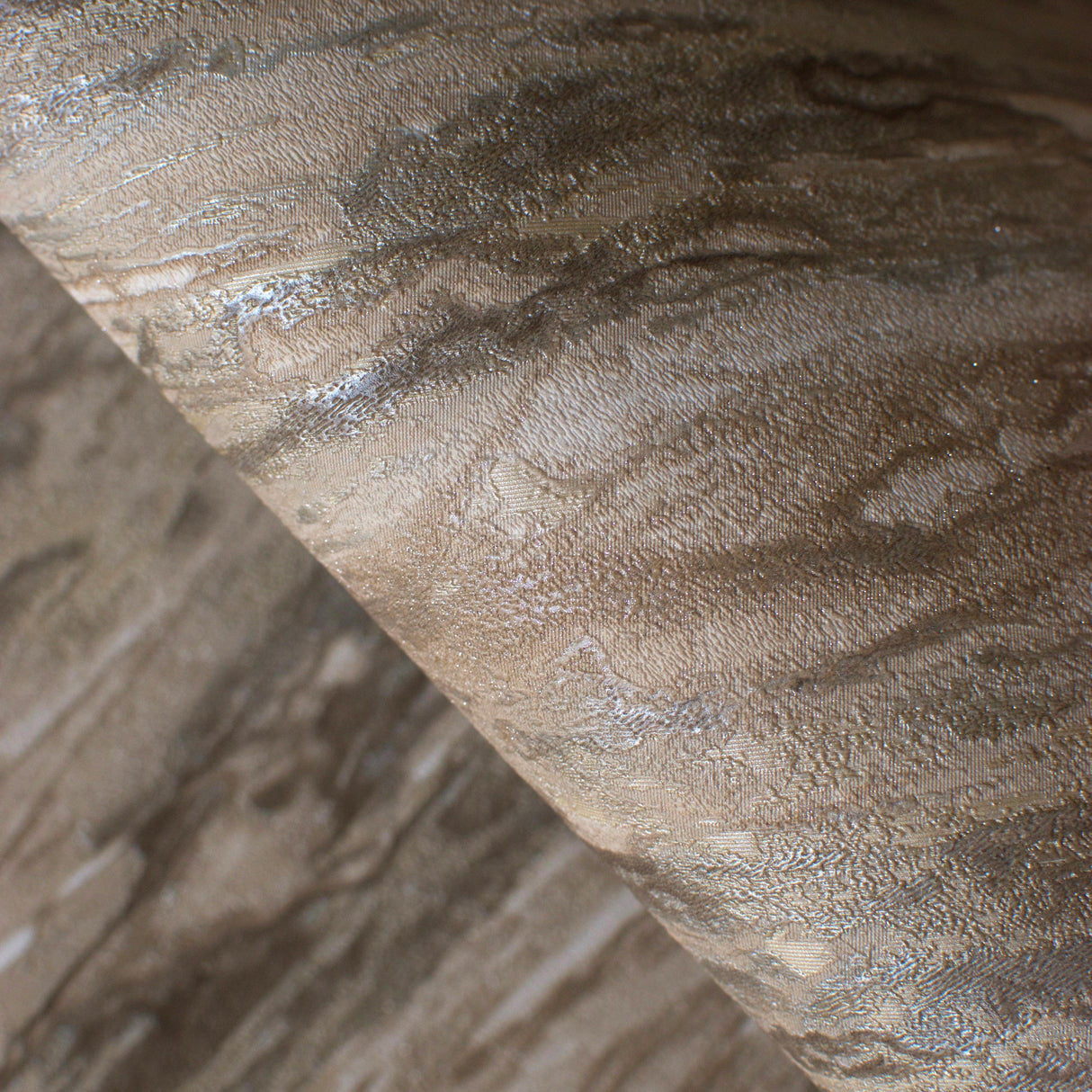 DecoratorsBest Luxe Marble with Glint Dust Taupe Wallpaper