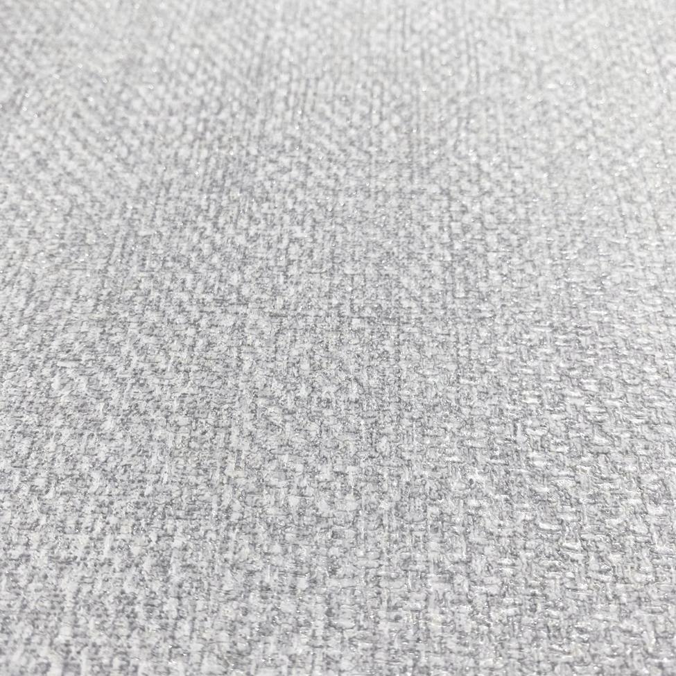 DecoratorsBest Lustre Linen Light Grey Wallpaper