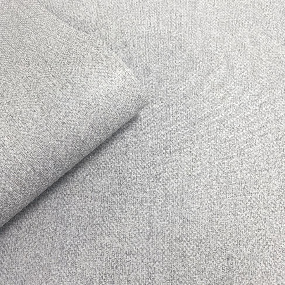 DecoratorsBest Lustre Linen Light Grey Wallpaper