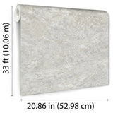DecoratorsBest Lustre Stucco Light Grey Wallpaper