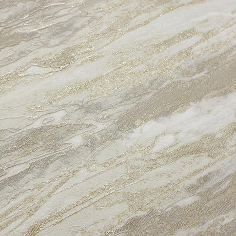 DecoratorsBest Luxe Marble with Glint Dust Beige Wallpaper
