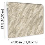 DecoratorsBest Luxe Marble with Glint Dust Beige Wallpaper